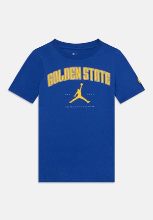 NBA GOLDEN STATE WARRIORS CITIES TEE UNISEX - Apdrukāts T-krekls - rush blue