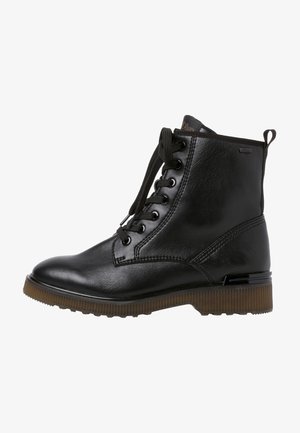s.Oliver, Bottines à plateau - black