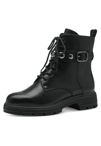 Tamaris Stivaletti 1-25313-41 001 – Comfort E Moda In Pelle, Tacco 8 Cm, Taglia 36 EU