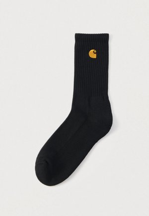 CHASE UNISEX - Calcetines - black/gold-coloured