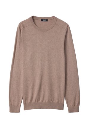 GOBI Cashmere, CREWNECK BLEND - Strickpullover - timber wolf