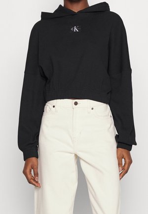 Jersey con capucha - black