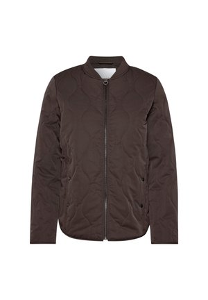 Street One, BLOUSON MIT STEPPMUSTER UND ZIPPER - Veste d'hiver - auburn brown