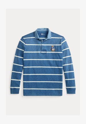 Polo Ralph Lauren, CLASSIC FIT POLO BEAR RUGBY SHIRT - Πόλο - indigo/nevis