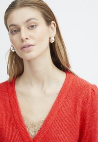 ICHI IHDUSTY - Kardigán - poppy red