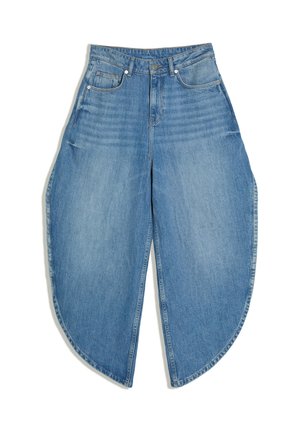 Bershka, Wide Leg - light blue