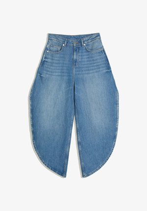 Bershka, Wide Leg - light blue