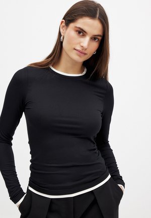 Camiseta de manga larga - black
