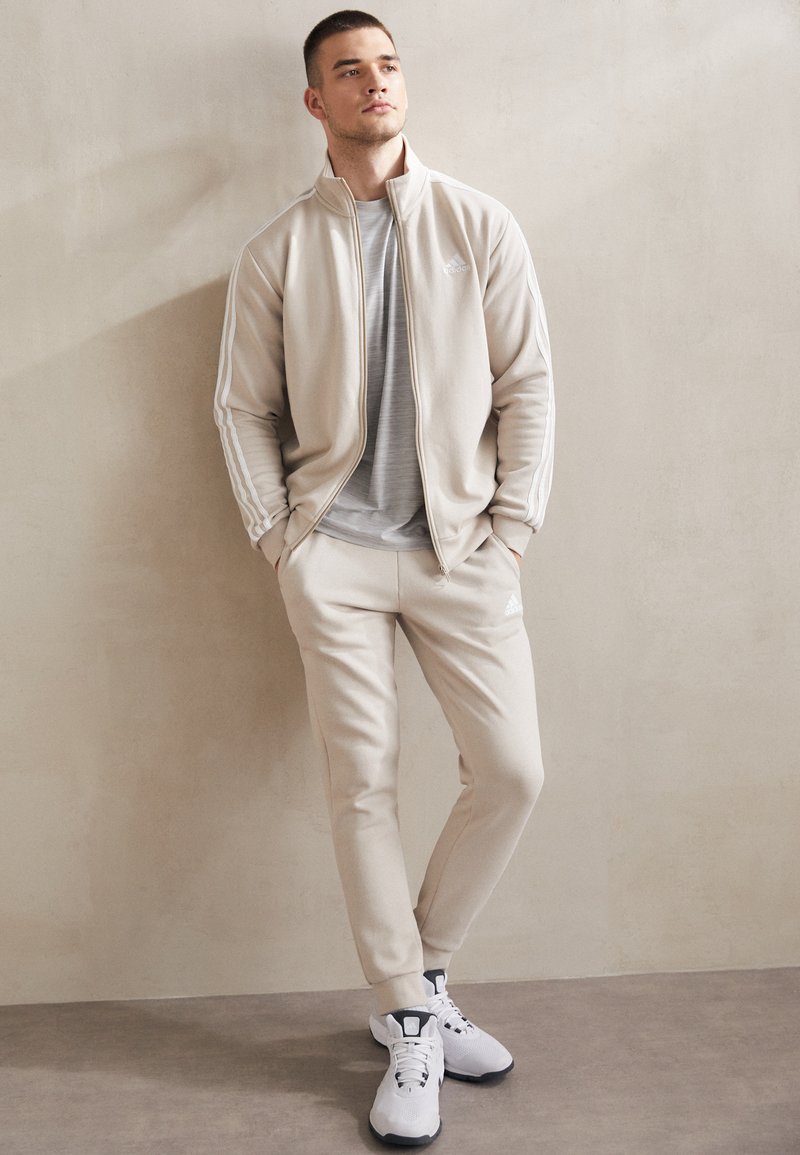 adidas Sportswear 3-STRIPE - Surv??tement - beige - ZALANDO.FR
