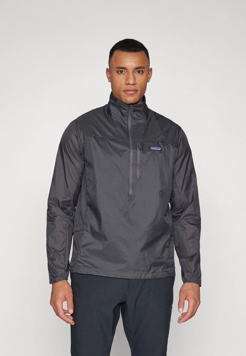 Patagonia HOUDINI STASH 1/2 ZIP  - Neperpučiamoji striukė - forge grey