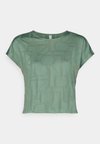ONPAUB MERLIN ON BAT SHORT TEE - T-shirt imprimé - duck green