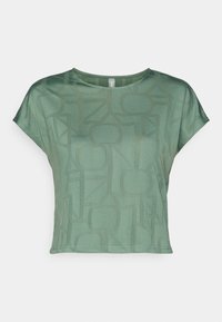 ONPAUB MERLIN ON BAT SHORT TEE - T-shirt imprimé - duck green