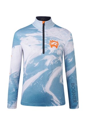 FIRST LAYER CHRIS - T-shirt à manches longues - hellblau weiß