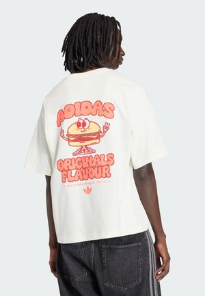 BURGER TEE - Μπλουζάκι με στάμπα - off white