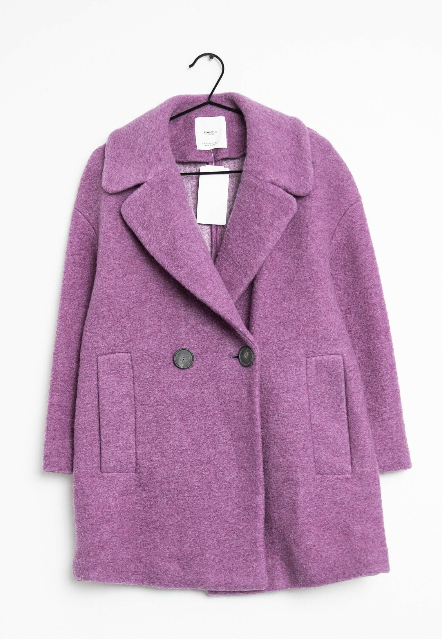 Mango Manteau court purple/violet (Seconde main)