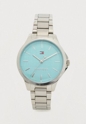 Pulkstenis - silver-coloured/blue