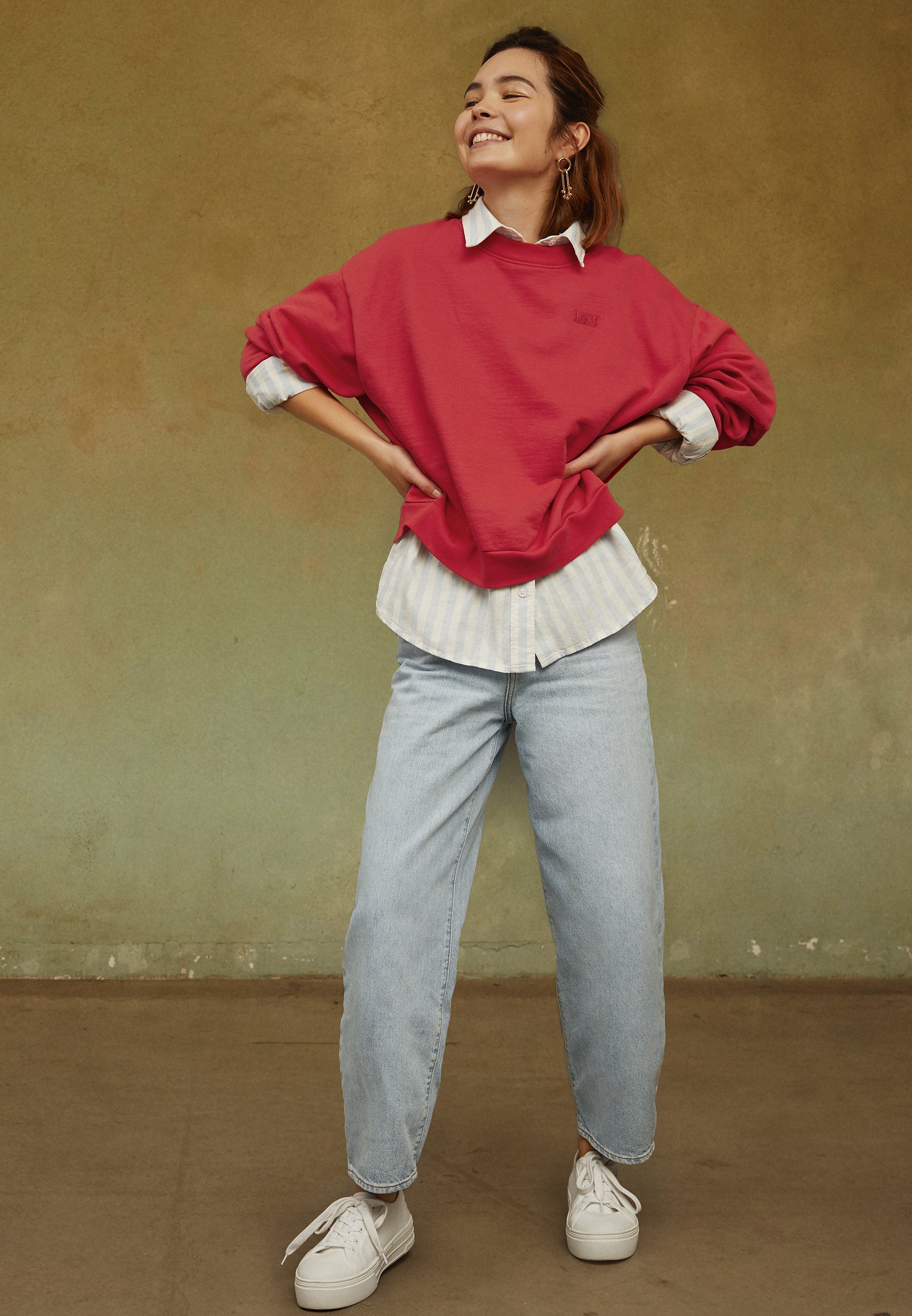 Levi's® BALLOON LEG - Vaqueros boyfriend - dad jokes/azul claro - Zalando.es