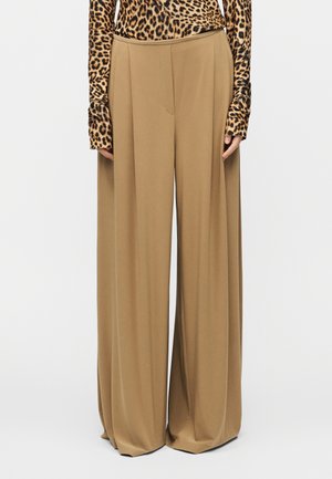 MENS PLEAT PANT - Pantalon classique - camel