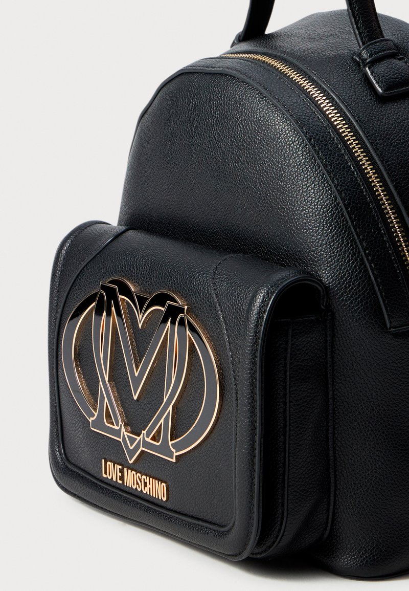 Love Moschino LOGO - Backpack - black - Zalando.co.uk display picture 1