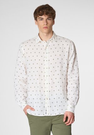 CON FANTASIA PALME  - Camicia - white