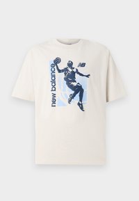 HOOPS GRAPHIC VINTAGE - Print T-shirt - beige