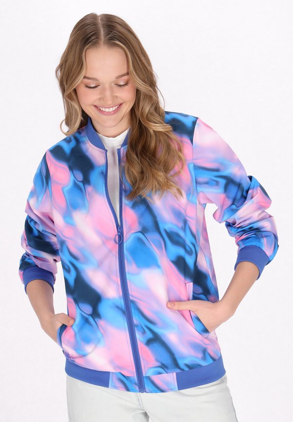 Bomberjacke - lilac multicolor