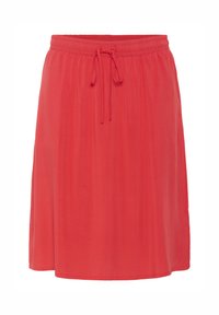 LCLuda - A-linjainen hame - high risk red