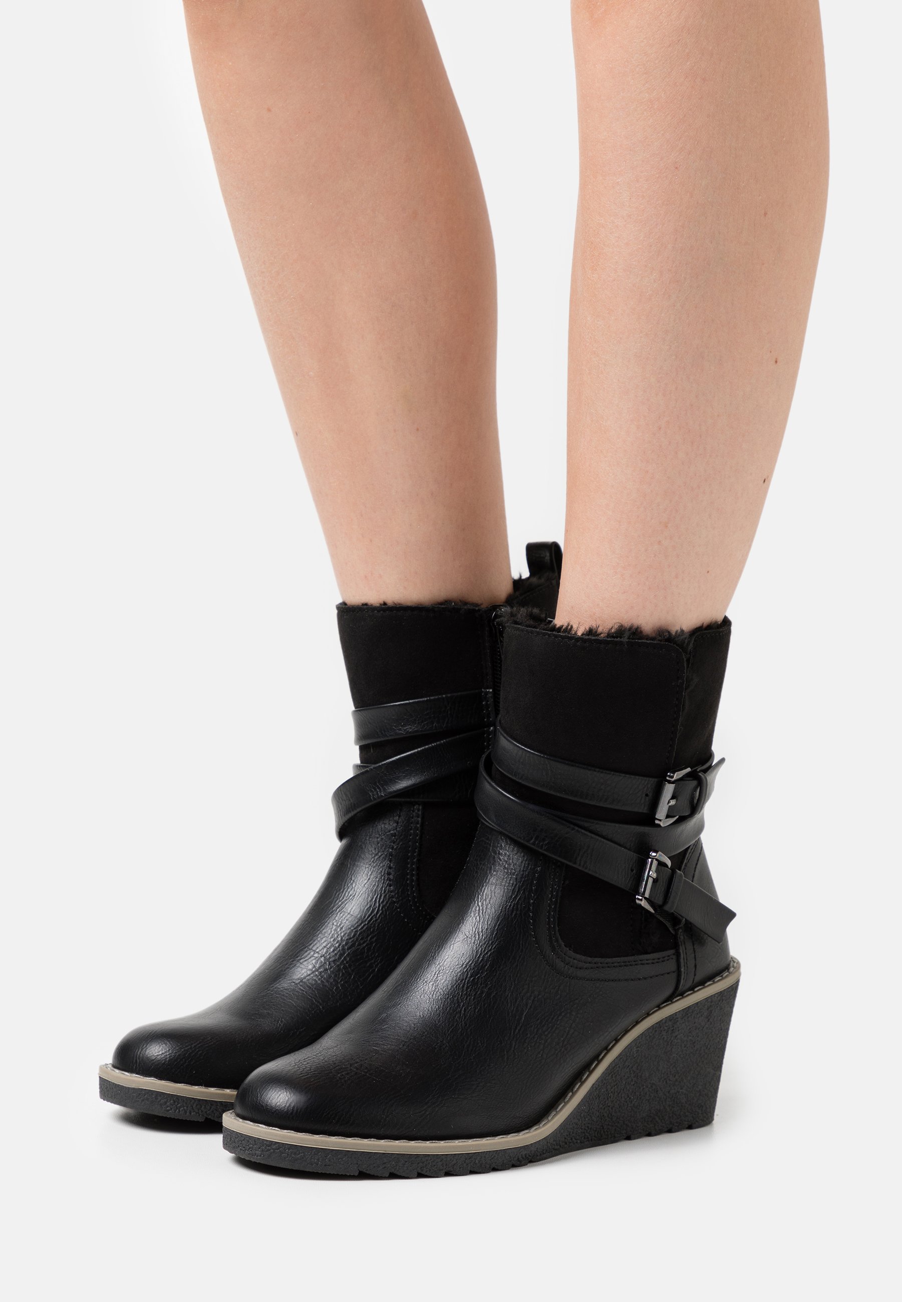 wallis black boots