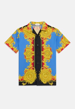 Versace, INFORMAL SHIRT THE SUN KIDS UNISEX - Button-down blouse - blu/gold-coloured
