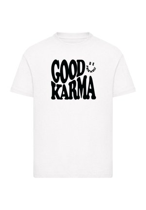Print T-shirt - white
