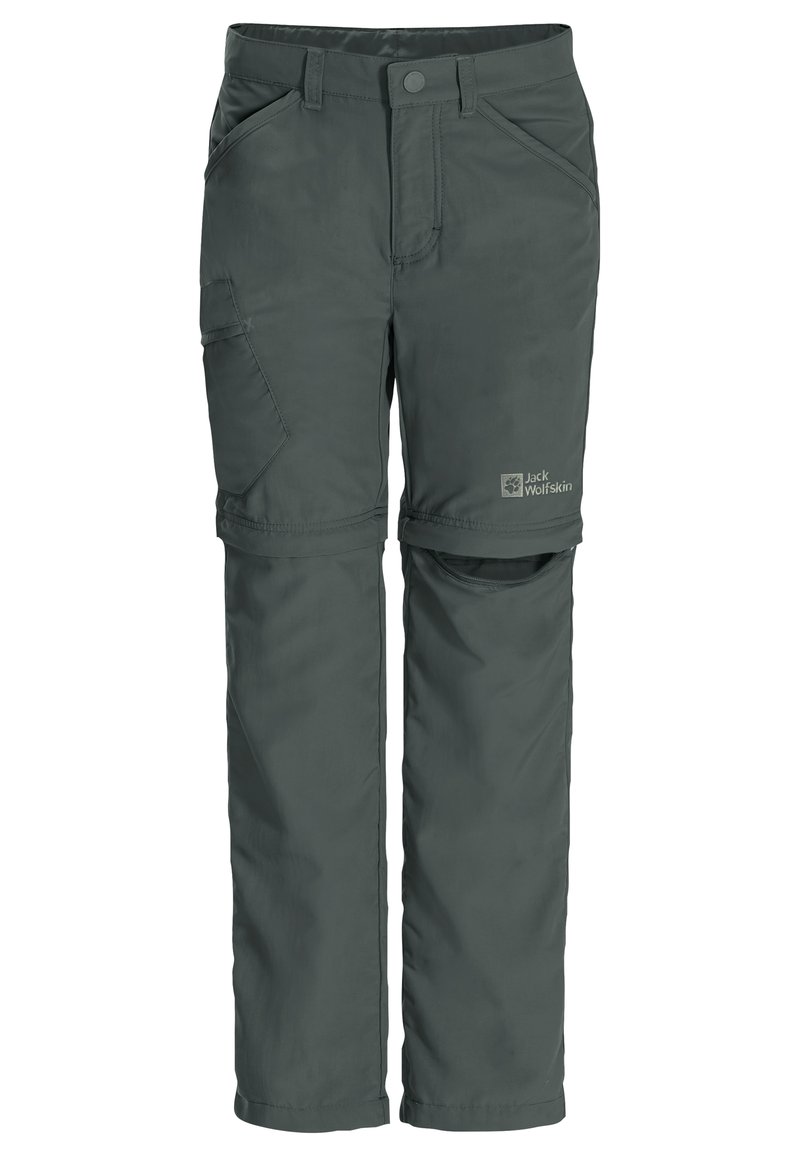 Jack Wolfskin SAFARI ZIP OFF Outdoor-Hose slate green/khaki
