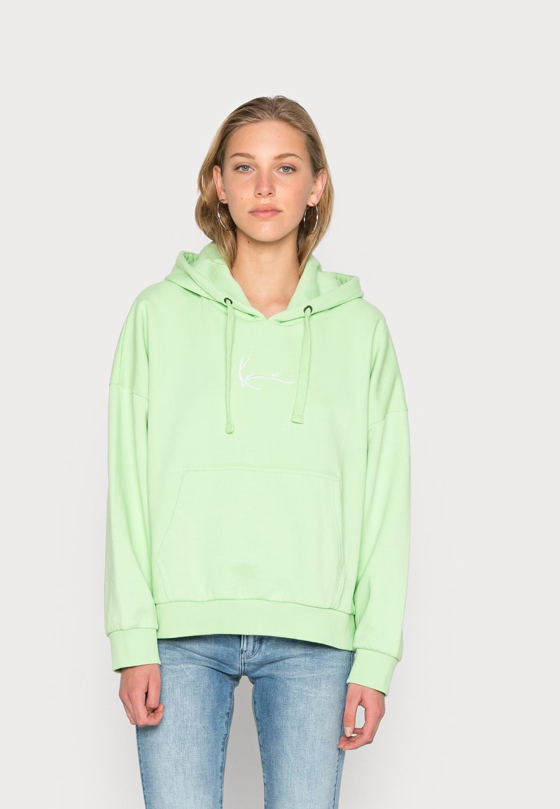 Karl Kani - SMALL SIGNATURE ESSENTIAL HOODIE - Sweatshirt - mint, Vergrößern