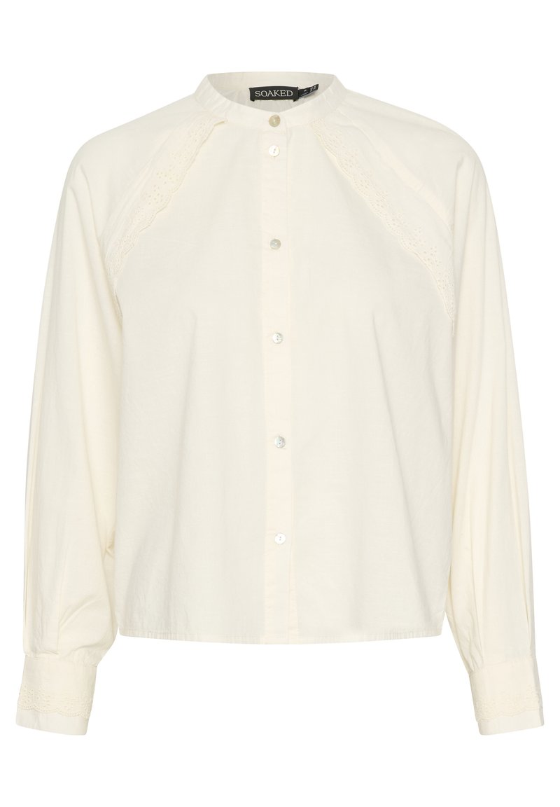 Soaked in Luxury Overhemdblouse crème Soaked in Luxury Overhemdblouse crème