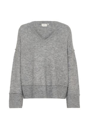 Kaffe Džemperis - grey melange
