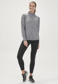 Endurance VIRONIC WAFFLE MIDLAYER - Langarmshirt -  mid grey melange