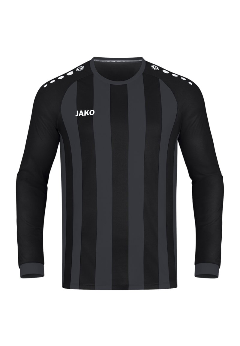 JAKO TEAM INTER LANGARM - Fußball-Trikot - schwarzgrau