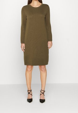 Neulemekko - khaki