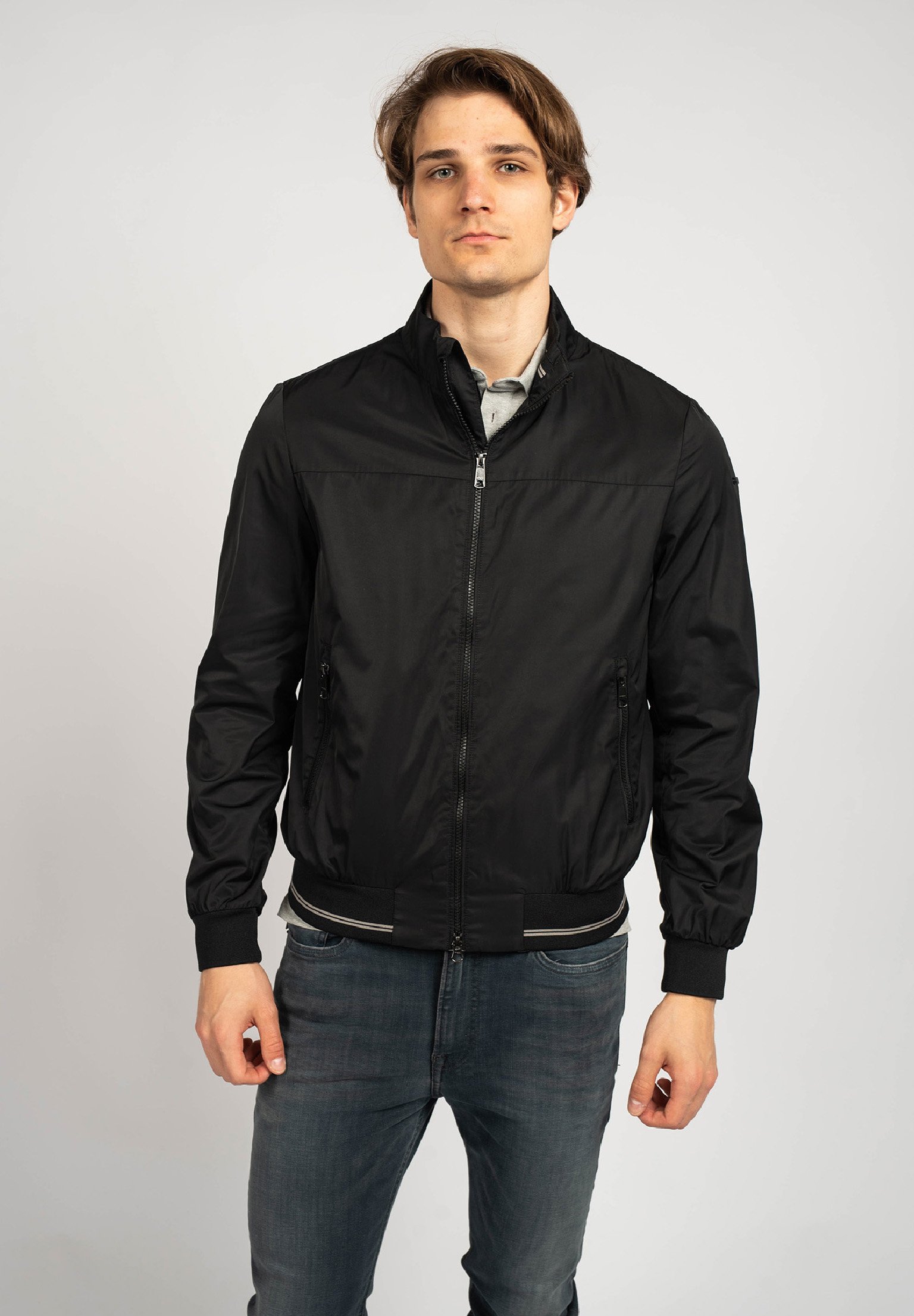 Geox Bomber Jacket - black - Zalando.de
