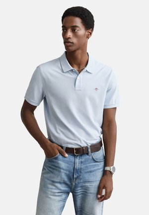 REG SHIELD SS - Piké - fresh blue