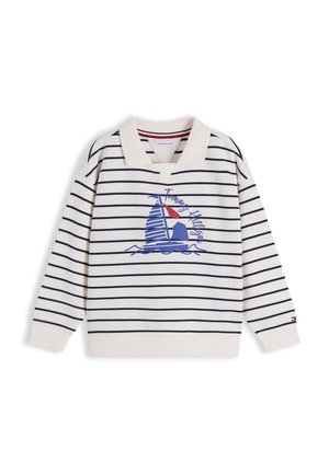 Tommy Hilfiger, GRAPHIC - Sweatshirt - dark night navy/offwhite