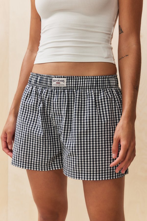 GINGHAM BOXER - Shorts