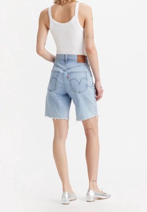 Jeansshorts - light-blue denim