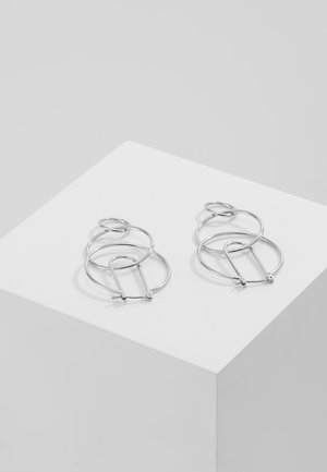 Boucles d'oreilles - silver-coloured