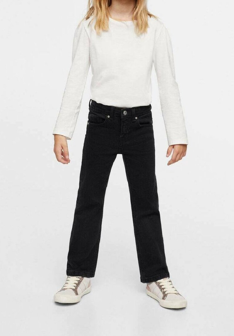 Mango Kids FLARE - Flared-farkut - black denim