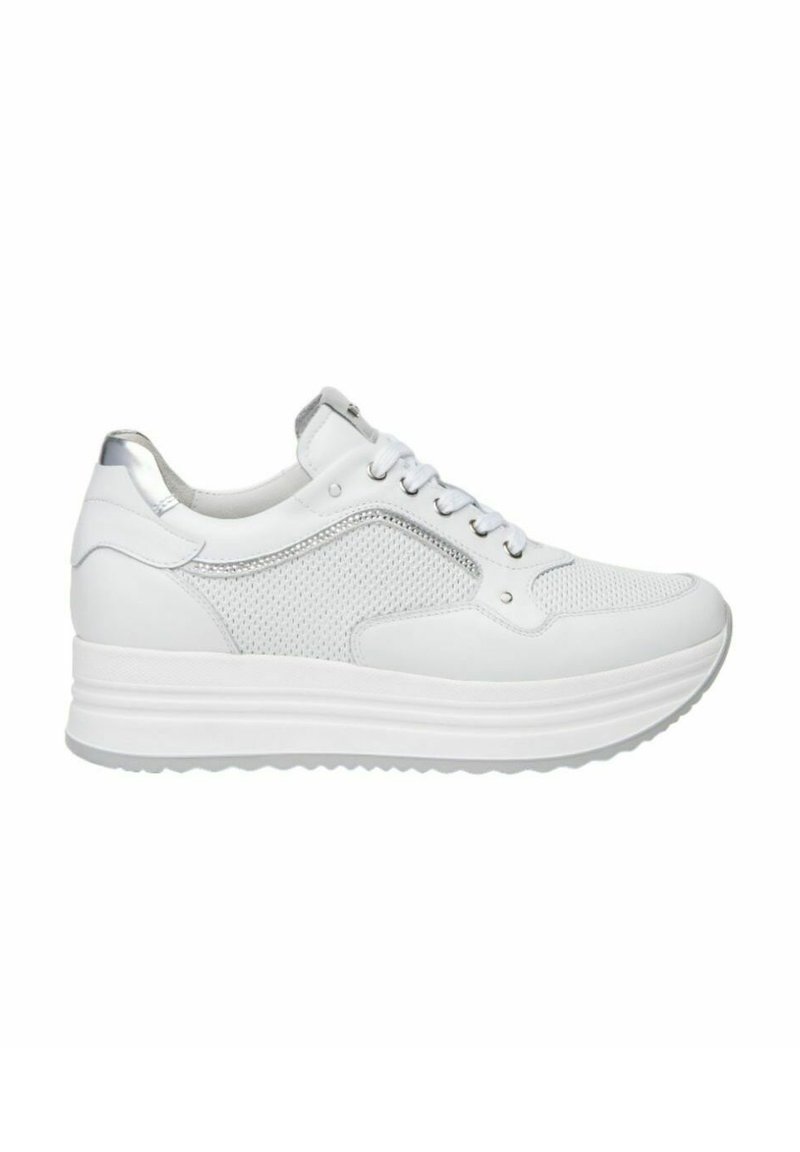 NeroGiardini PLATFORM - Sneakers basse - bianco