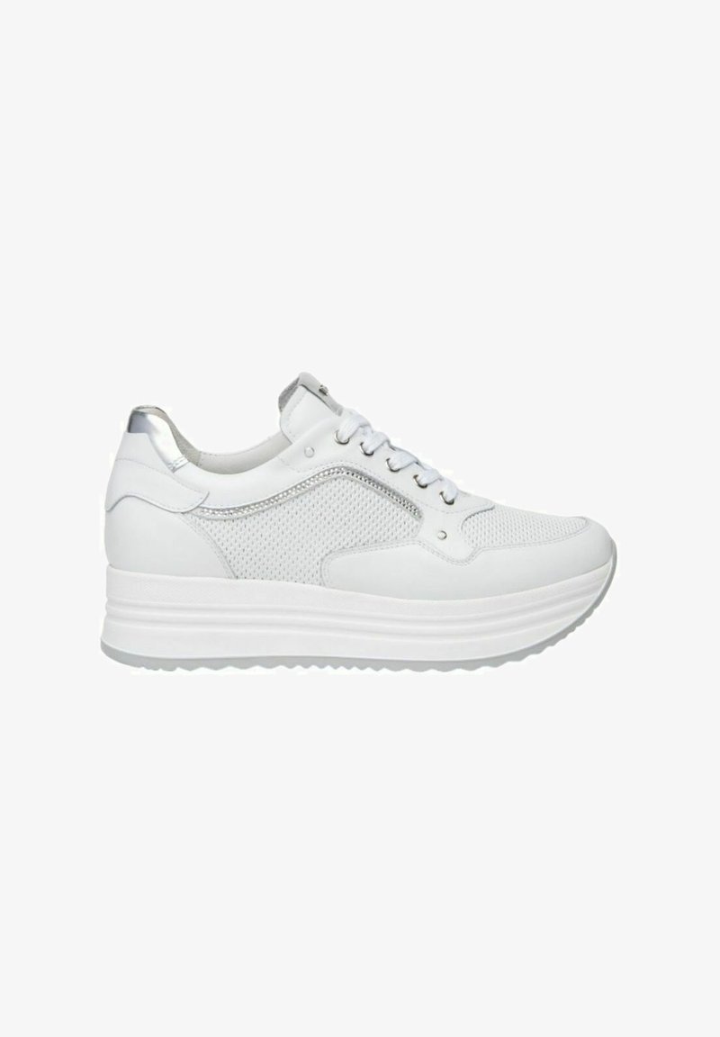NeroGiardini PLATFORM - Sneakers basse - bianco