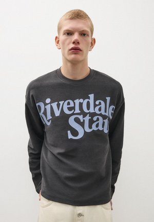 Bershka, - Bluzka z długim rękawem