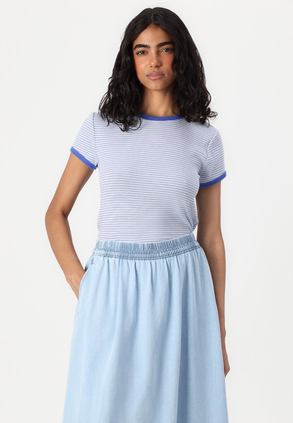 PULL ON SKIRT MULDER - Denim skirt - light wash4