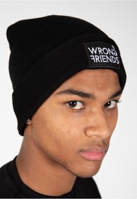 Wrong Friends CLASSIC LOGO - Berretto - zwart