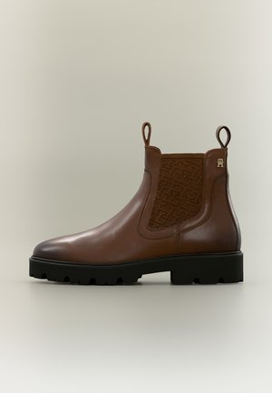 Tommy Hilfiger, Classic ankle boots - winter cognac